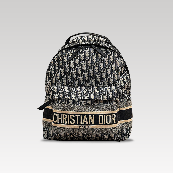 DIOR classic monogram backpack